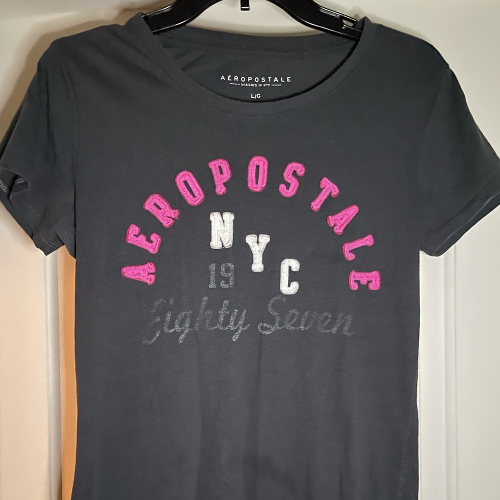 Gray Aeropostale Top